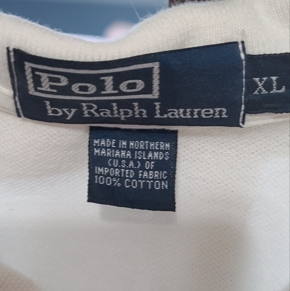 Polo Mens White Shirt Sz XL - Long - Picture 2 of 4